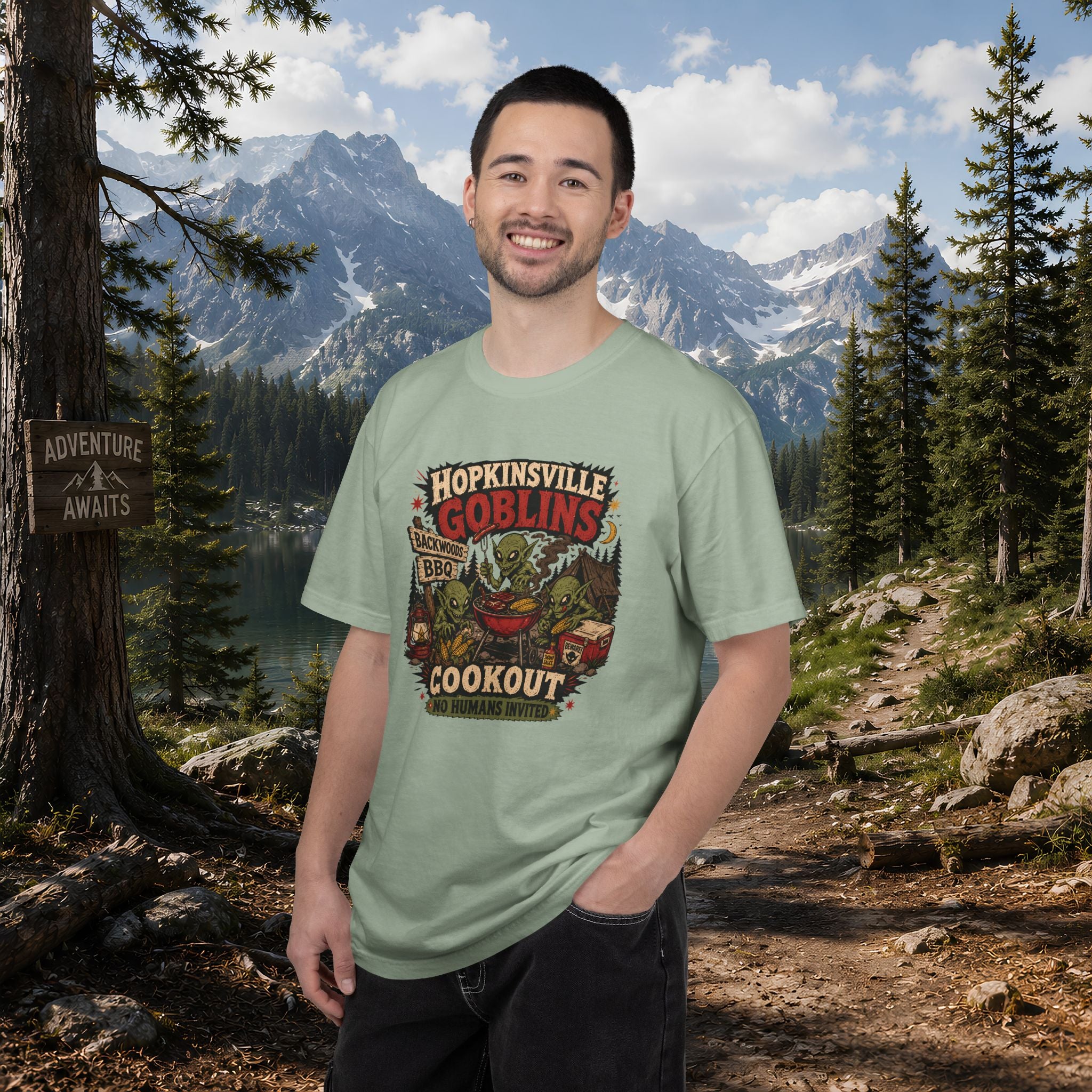 Hopkinsville Goblins Cookout T-Shirt — Funny BBQ Festival Tee