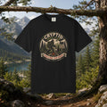 Cryptid Trail Club T-Shirt — "Take a Hike, Stay Hidden" Outdoor Sasquatch Tee