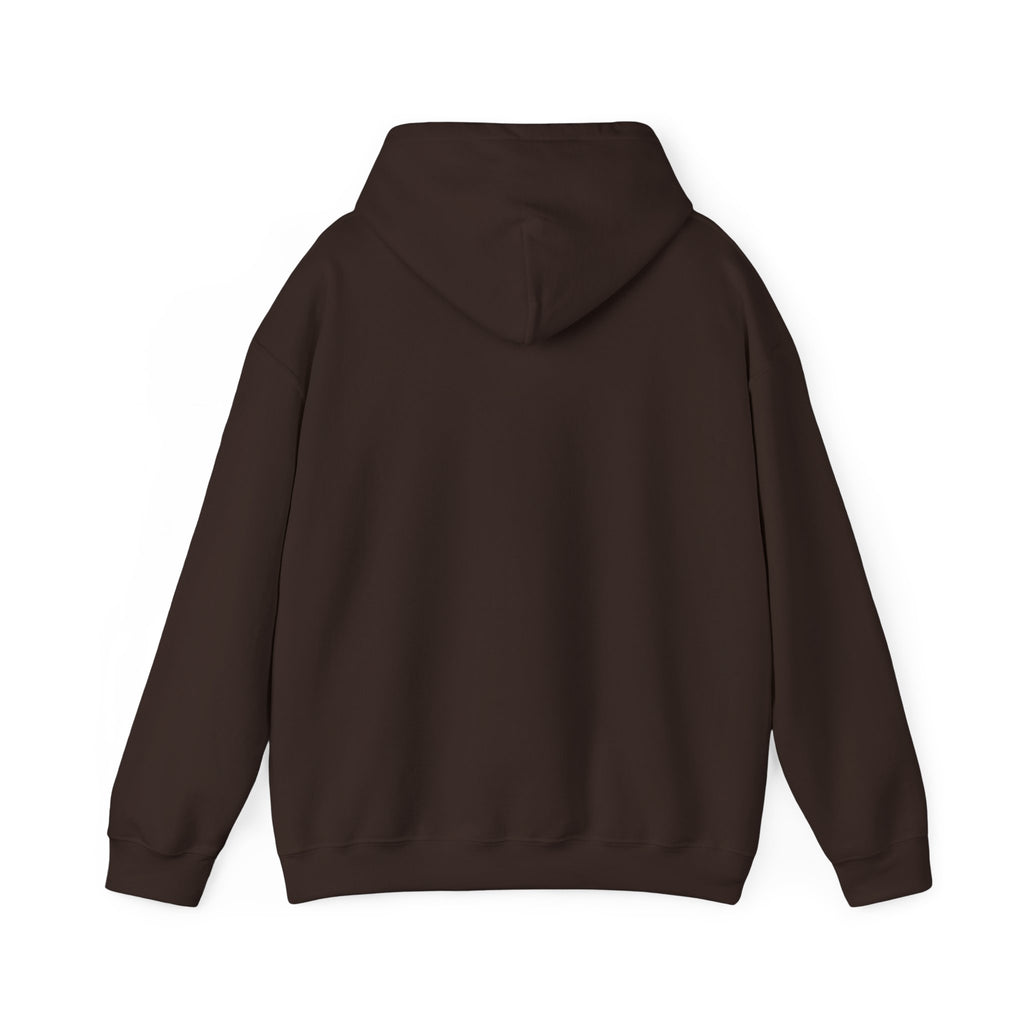 Custom Front Small Left Image Hoodie — Personalized White Pullover Hooded Sweatshirt