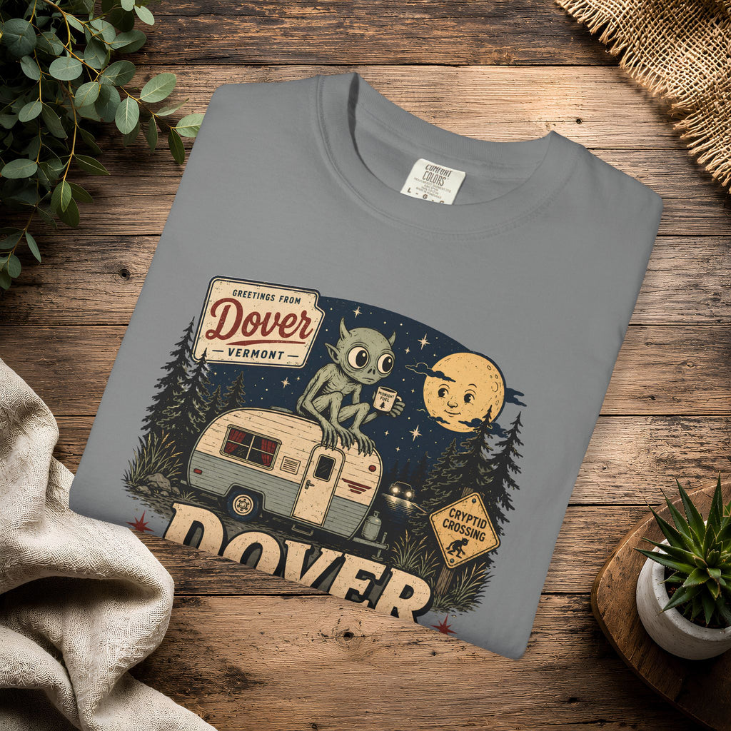 Dover Demon Midnight Camper T-Shirt — Vintage RV Camping Tee