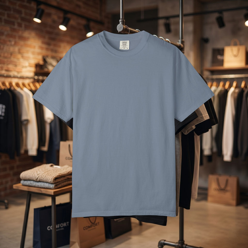 Custom Image Back T-Shirt - Add Your Own Image