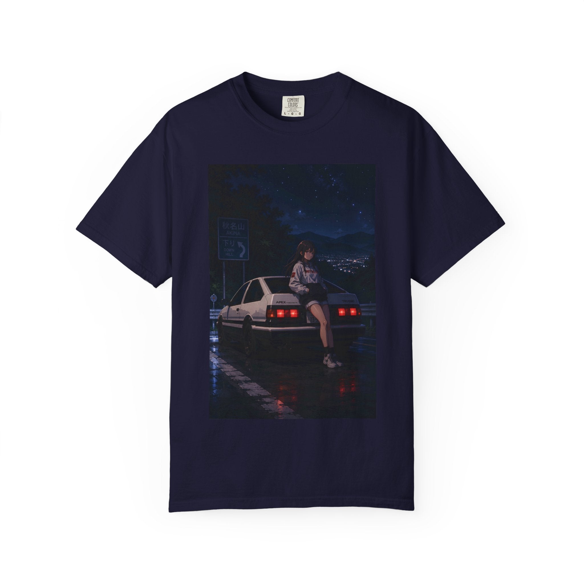 Akina After Midnight Retro JDM Street Racer T-shirt