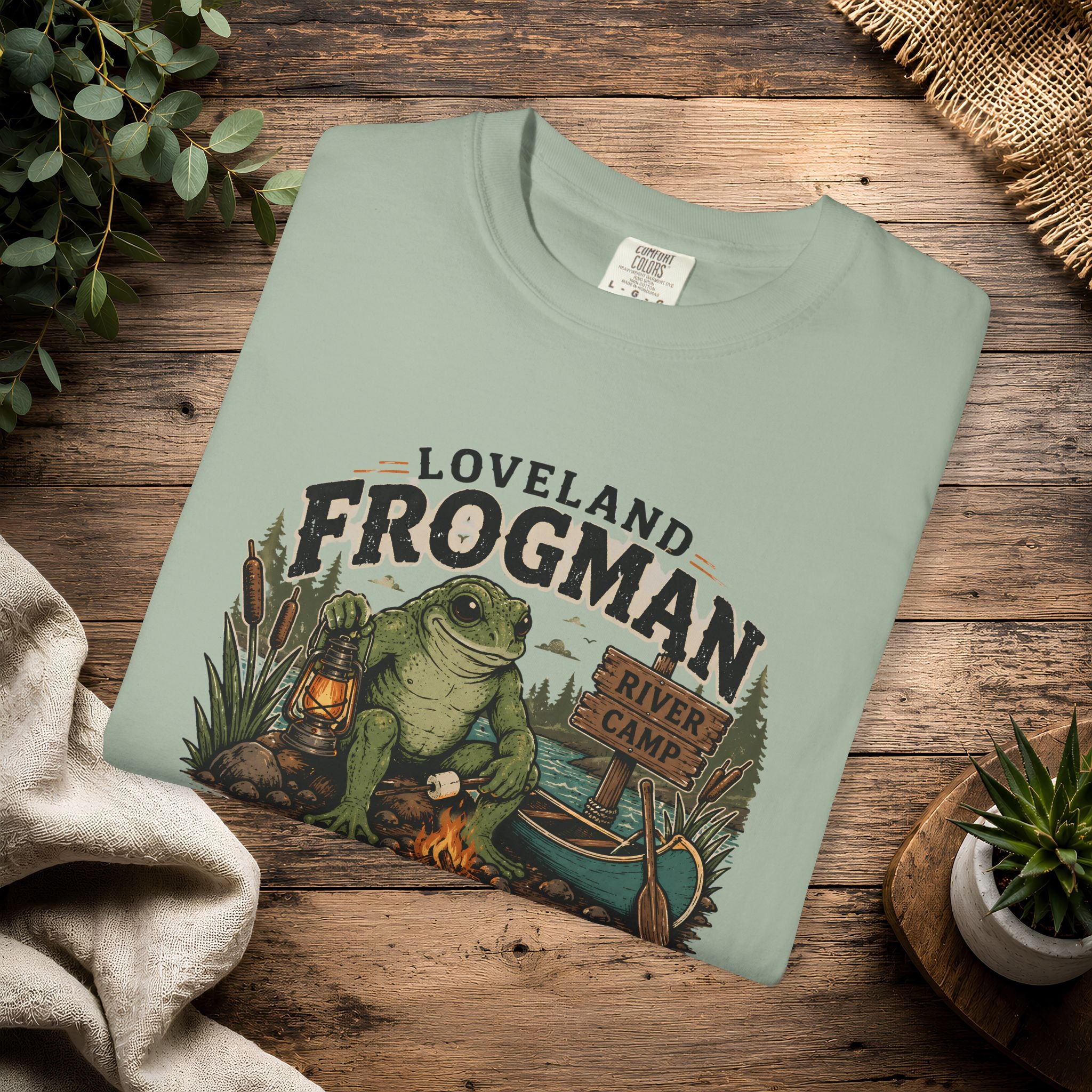Loveland Frogman River Camp T-Shirt — Outdoor Graphic Tee