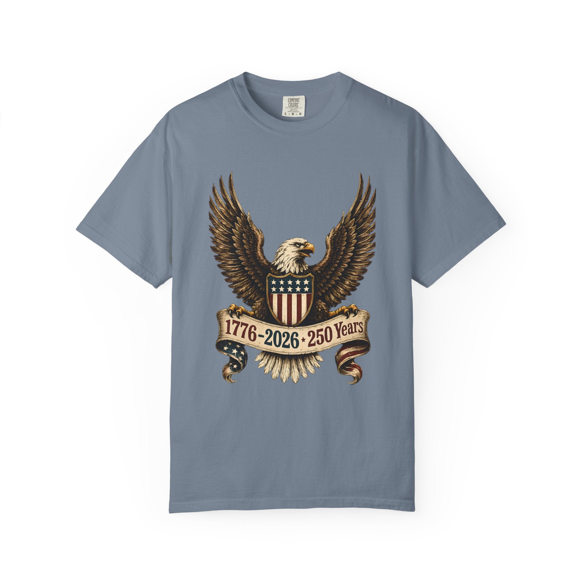 American Eagle 1776-2026 250 Years T-shirt | Patriotic Independence Tee