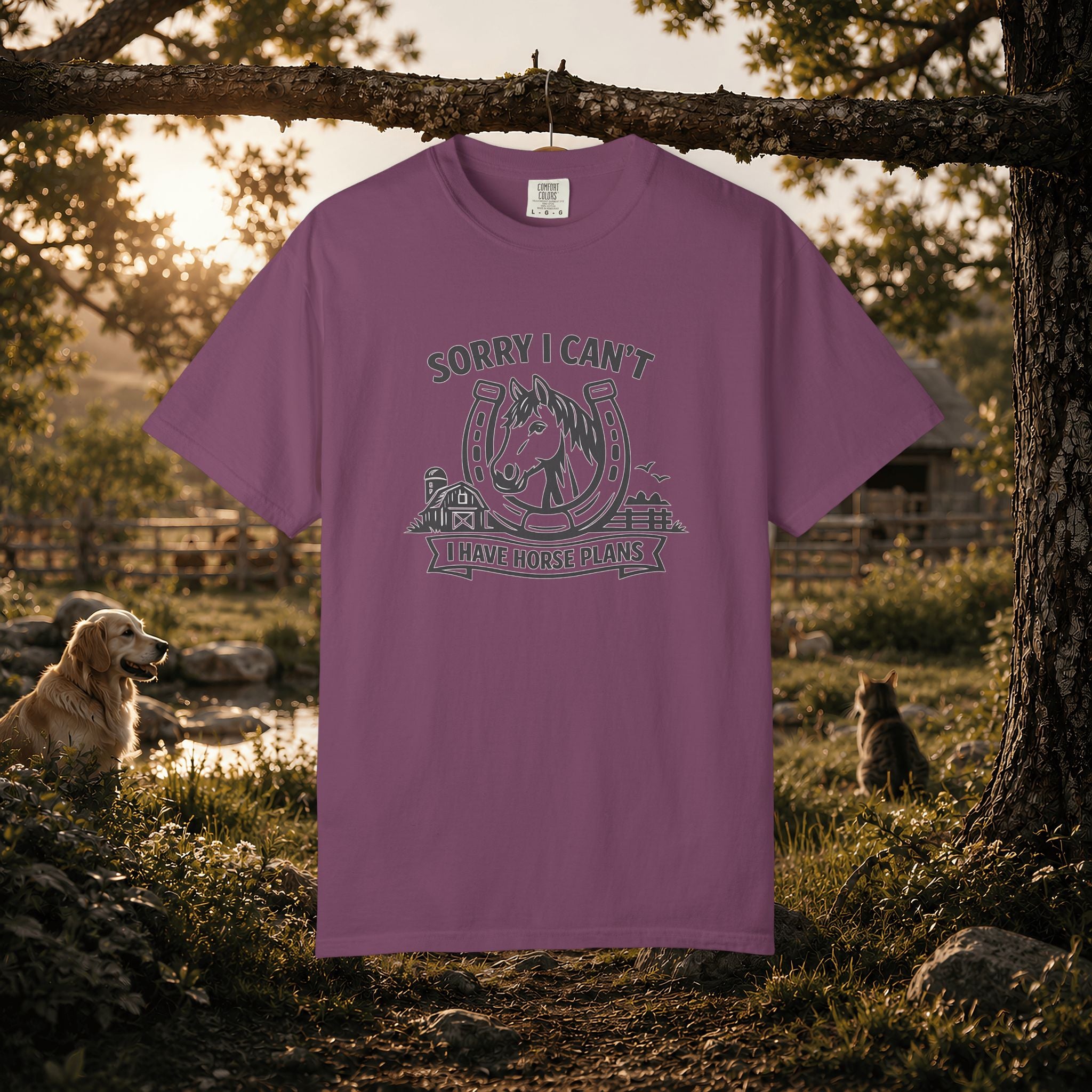 Sorry I Can't I Have Horse Plans T-Shirt
