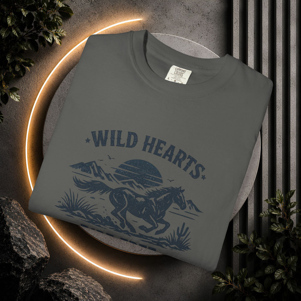 Wild Hearts Ride Free T-Shirt – Vintage Horseback Adventure Tee