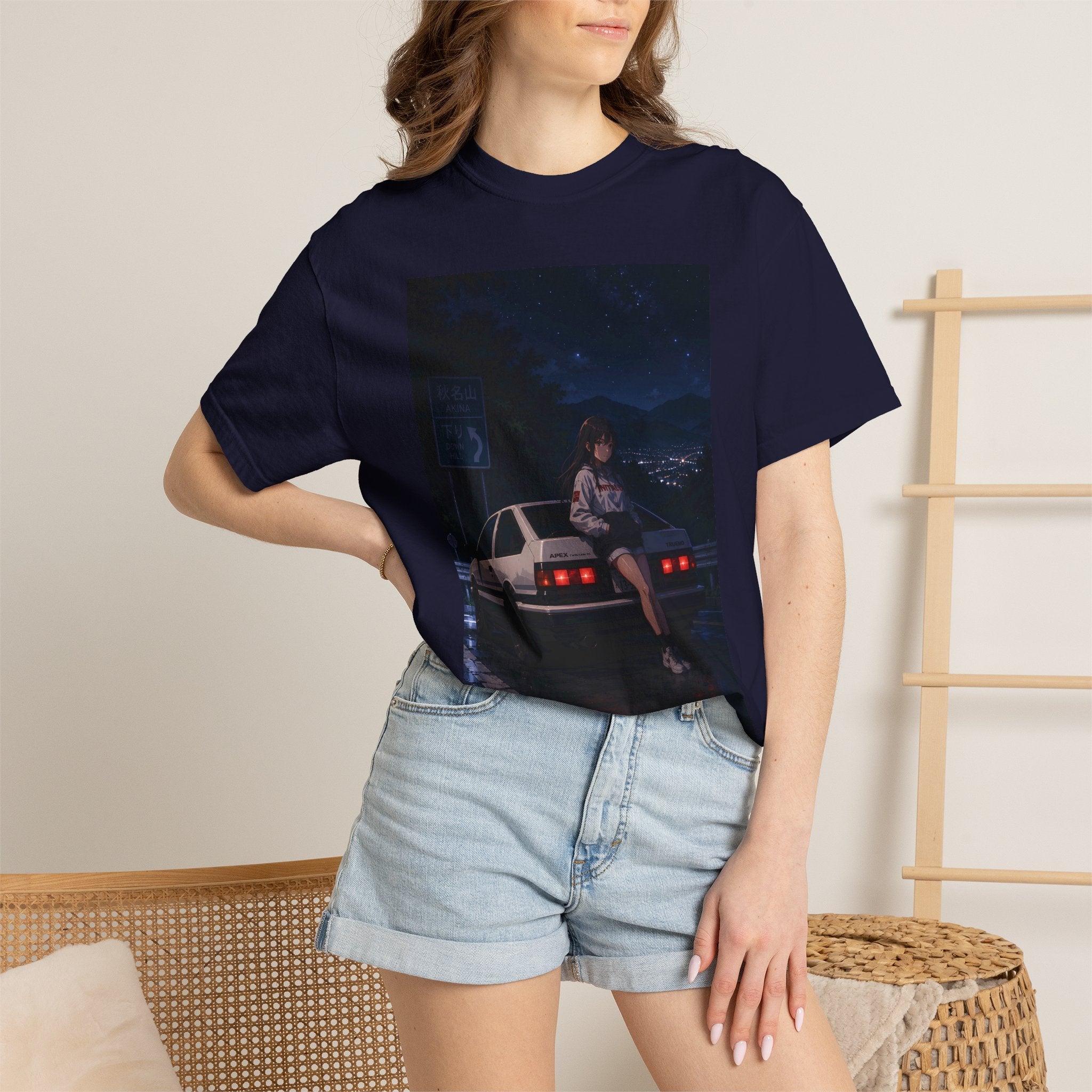 Akina After Midnight Retro JDM Street Racer T-shirt
