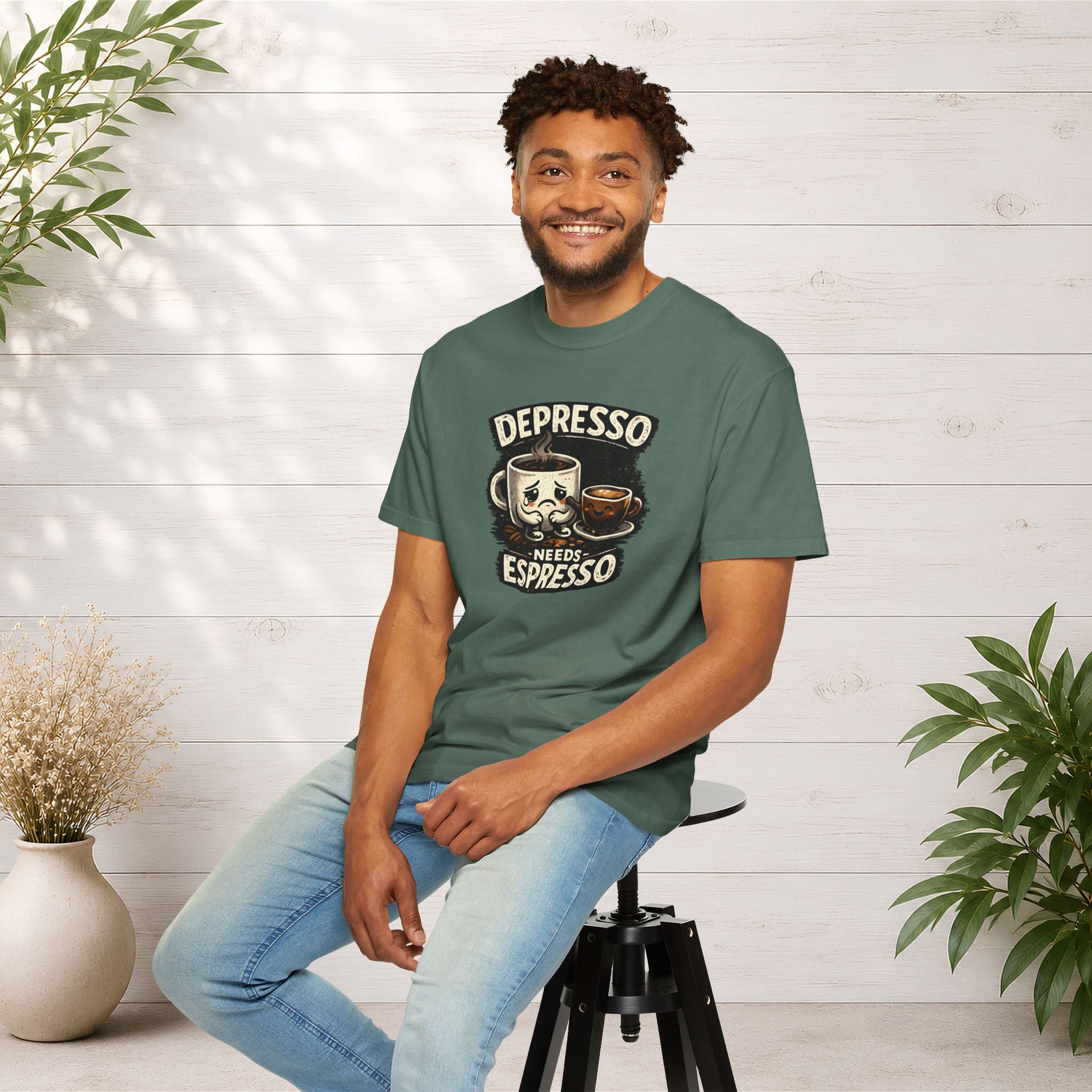 Depresso Needs Espresso T-Shirt