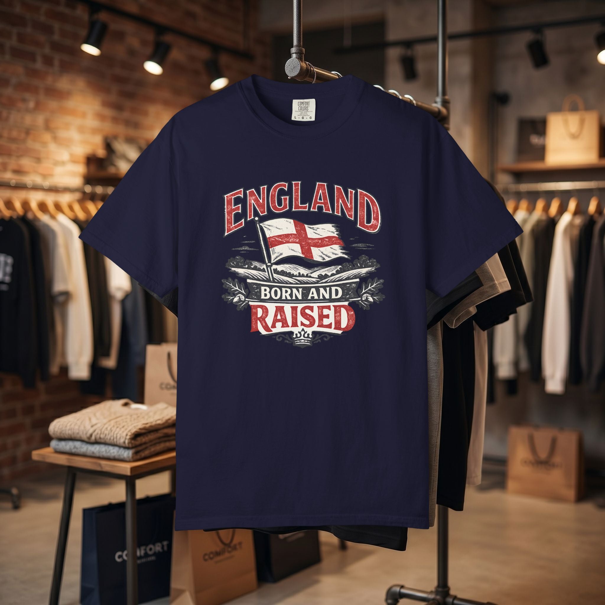 England Born and Raised T-Shirt