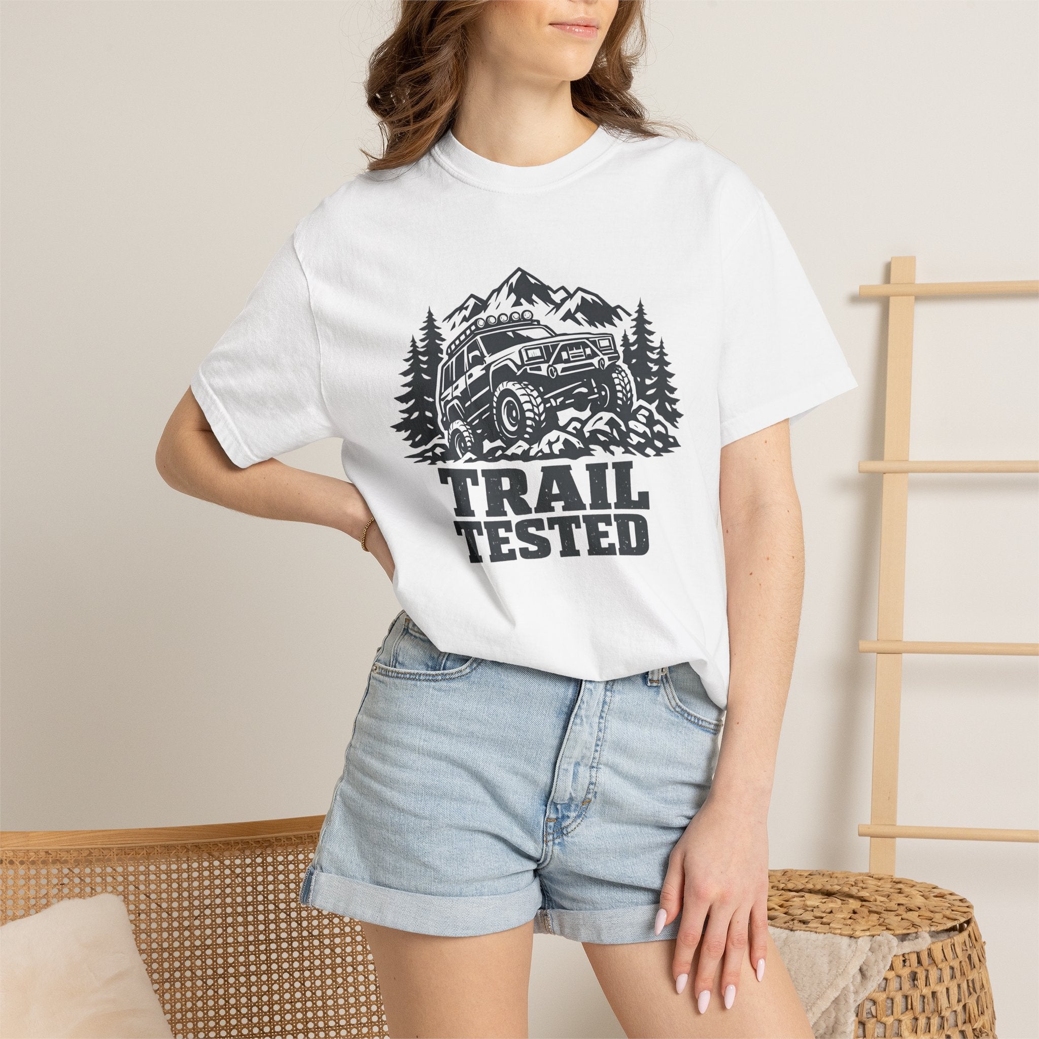 Trail Tested T-Shirt — Off-Road Jeep Mountain Adventure Tee