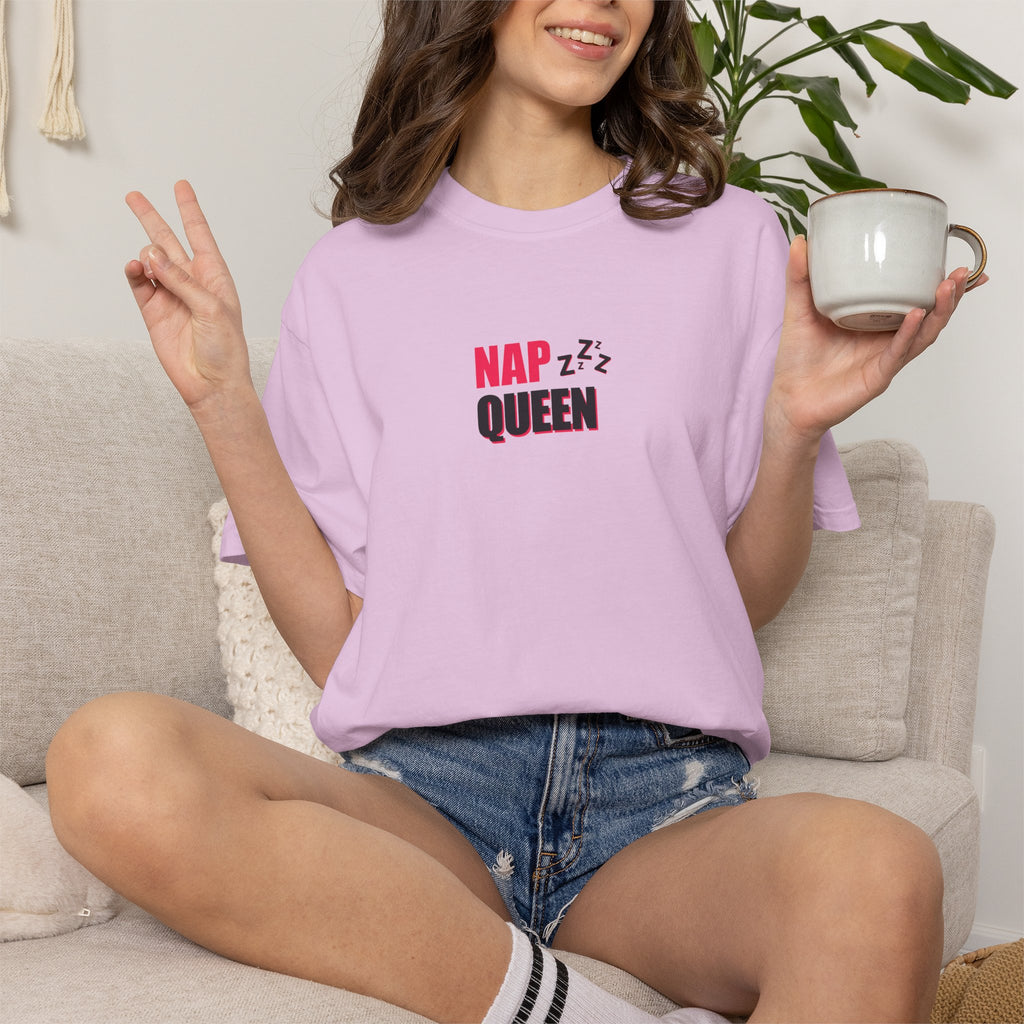Nap Queen T-Shirt — Funny Sleepy Graphic Tee